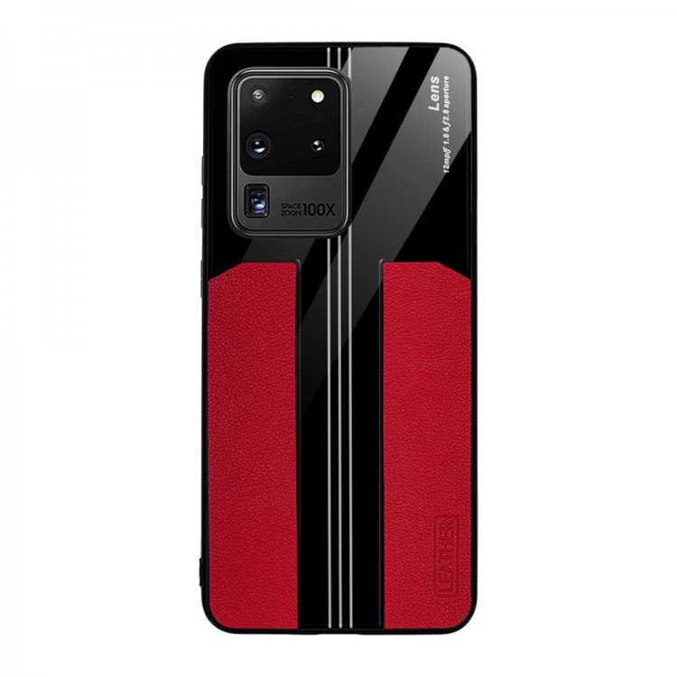 Bodycell Back Cover Acrylic For Samsung S20 Ultra Red