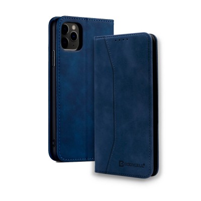 Bodycell Book Case Pu Leather iPhone 12 mini Blue