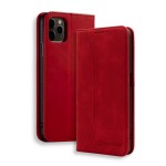 Bodycell Book Case Pu Leather iPhone 12 Pro Max Red
