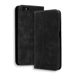 Bodycell Book Case Pu Leather iPhone 6/6s Plus Black