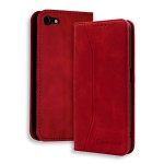 Bodycell Book Case Pu Leather iPhone 7/8/SE 2020 Red