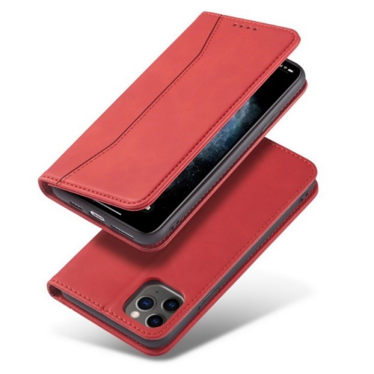 Bodycell Book Case Pu Leather iPhone 11 Pro  Red
