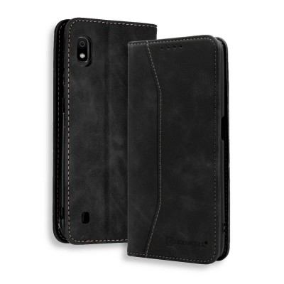 Bodycell Book Case Pu Leather Samsung A10/M10 Black