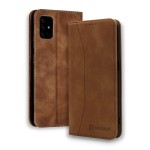 Bodycell Book Case Pu Leather Samsung A51 Brown