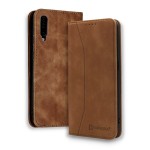 Bodycell Book Case Pu Leather Samsung A70 Brown