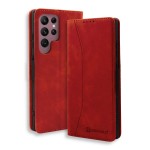 Bodycell Book Case Pu Leather Samsung S22 Ultra 5G Red