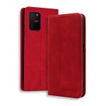 Bodycell Book Case Pu Leather Samsung S10 Lite Red