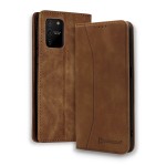 Bodycell Book Case Pu Leather Samsung S10 Lite Brown