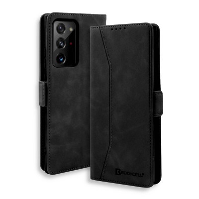 Bodycell Book Case Pu Leather Samsung Note 20 Ultra Black