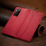 Bodycell Book Case Pu Leather Samsung Note 20 Ultra Red