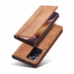 Bodycell Book Case Pu Leather Samsung Note 20 Ultra Brown
