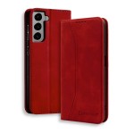 Bodycell Book Case Pu Leather Samsung S21  Red