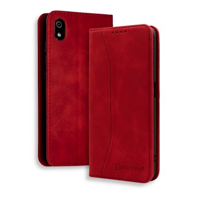 Bodycell Book Case Pu Leather Xiaomi Redmi 7A Red