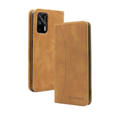 Bodycell Book Case Pu Leather Realme GT 5G Brown