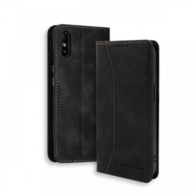 Bodycell Book Case Pu Leather Xiaomi Redmi 9A/9AT Black