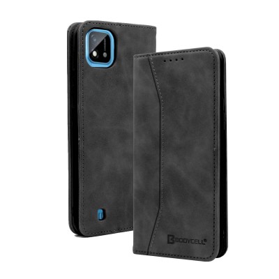Bodycell Book Case Pu Leather Realme C11 2021 Black