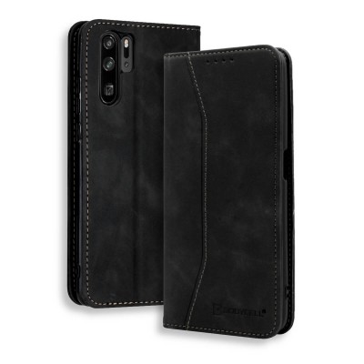 Bodycell Book Case Pu Leather Huawei P30 Pro Black