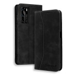 Bodycell Book Case Pu Leather Huawei P40  Black