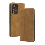 Bodycell Book Case Pu Leather Xiaomi 12 Pro Brown