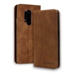 Bodycell Book Case Pu Leather OnePlus 8 Pro Brown