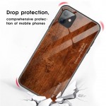 Bodycell Back Cover Wood Temp.Glass For iPhone 11