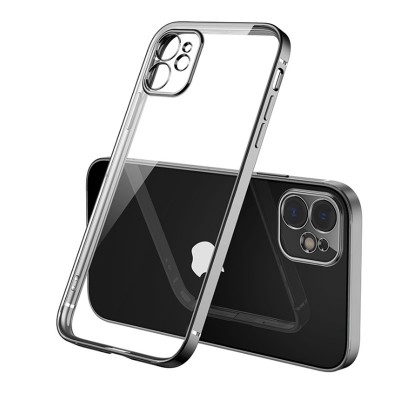Bodycell Back Cover HD Clear For iPhone 11  Black