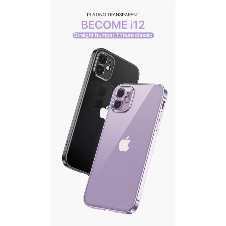 Bodycell Back Cover HD Clear For iPhone 11 Pro  Black