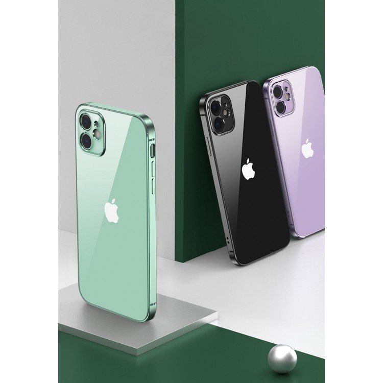Bodycell Back Cover HD Clear For iPhone 11 Pro Max Green