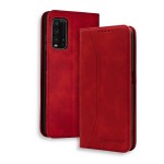 Bodycell Book Case Pu Leather Xiaomi Redmi 9T Red