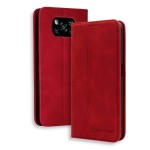 Bodycell Book Case Pu Leather Xiaomi Poco X3 NFC/X3 Pro Red