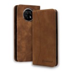 Bodycell Book Case Pu Leather Xiaomi Note 9T Brown