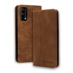 Bodycell Book Case Pu Leather Realme 7 Pro Brown