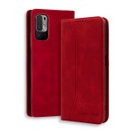 Bodycell Book Case Pu Leather Xiaomi Note 10 5G/Note 10T 5G Red