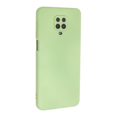 Bodycell Square Liquid Silicon Case Xiaomi Note 9S/9 Pro Light Green