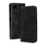 Bodycell Book Case Pu Leather Samsung A22 5G Black