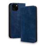 Bodycell Book Case Pu Leather iPhone 13  Blue