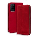 Bodycell Book Case Pu Leather Realme 8 5G Red