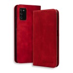 Bodycell Book Case Pu Leather Samsung A03s Red