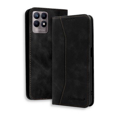 Bodycell Book Case Pu Leather Realme 8i Black