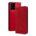 Bodycell Book Case Pu Leather Samsung A33 5G Red