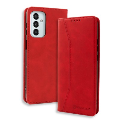 Bodycell Book Case Pu Leather Samsung M23 5G Red