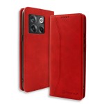 Bodycell Book Case Pu Leather Oneplus 10T 5G Red