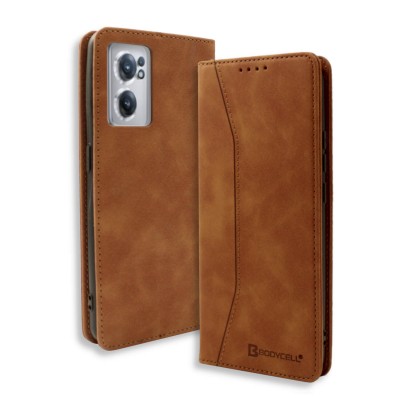 Bodycell Book Case Pu Leather Oneplus Nord CE 2 5G Brown