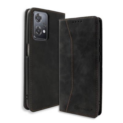 Bodycell Book Case Pu Leather Oneplus Nord CE 2 Lite 5G Black