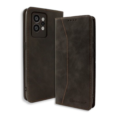 Bodycell Book Case Pu Leather Realme GT 2 Pro Black