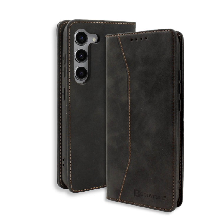 Bodycell Book Case Pu Leather Samsung S23 5G Black