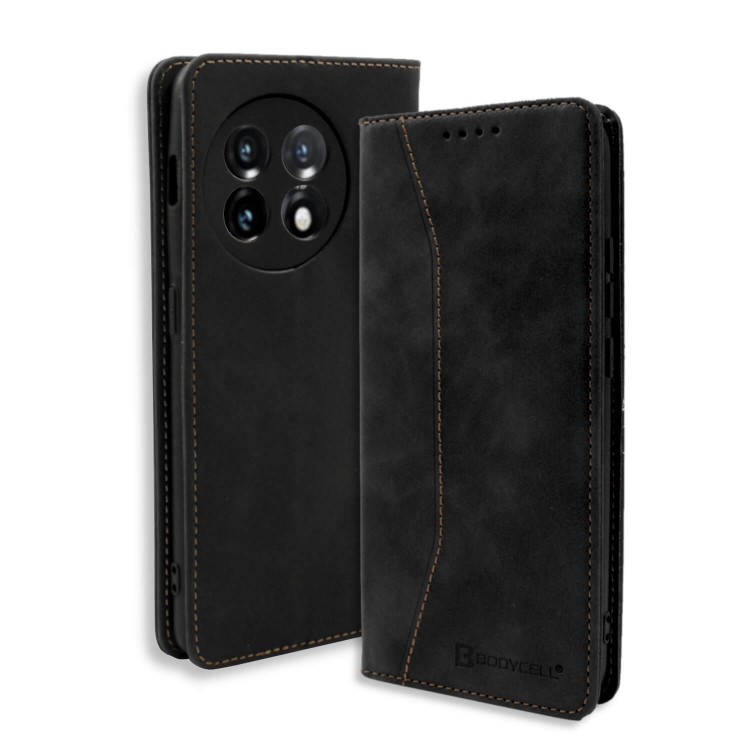 Bodycell Book Case Pu Leather OnePlus 11 5G Black