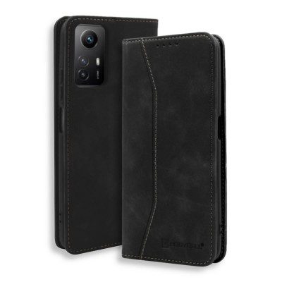 Bodycell Book Case Pu Leather Xiaomi Note 12S Black