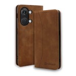 Bodycell Book Case Pu Leather OnePlus Nord 3 5G Brown