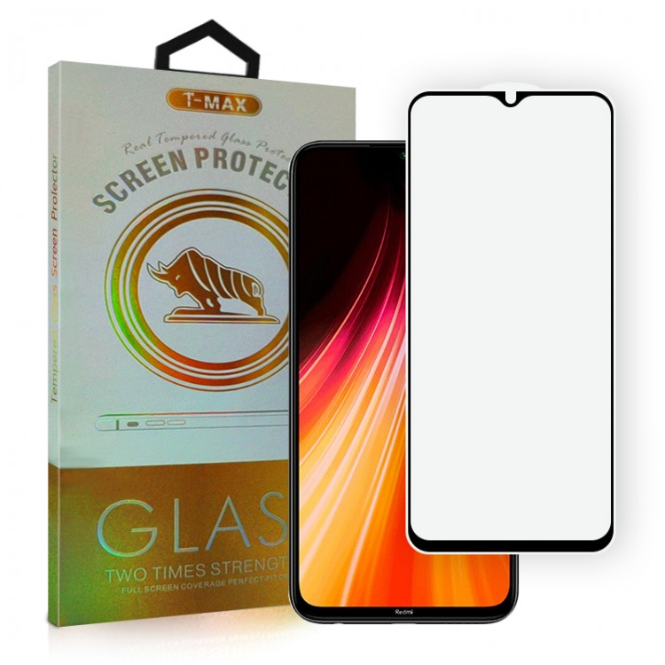 T-Max Full Face Temp.Glass For Xiaomi Note 8